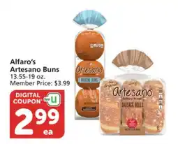 Albertsons Alfaro's Artesano Buns offer