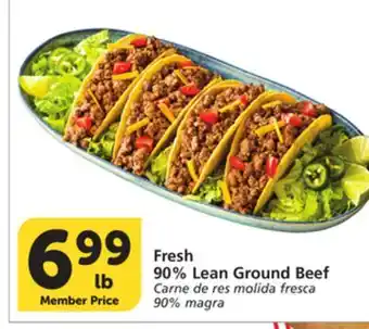 Albertsons Fresh 90% Lean Ground Beef offer