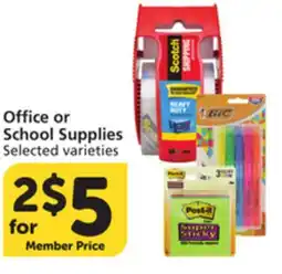 Albertsons Office or School Supplies offer