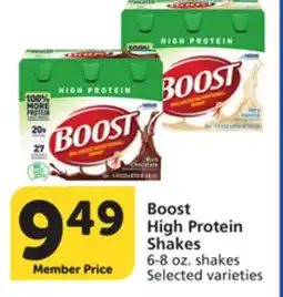 Albertsons Boost High Protein Shakes offer