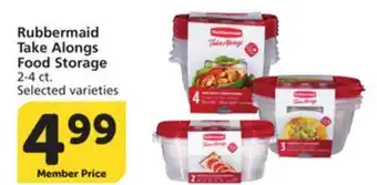 Albertsons Rubbermaid Take Alongs Food Storage offer