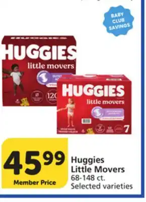 Albertsons Huggies Little Movers offer