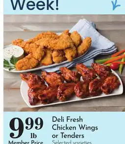Pavilions Deli Fresh Chicken Wings or Tenders offer