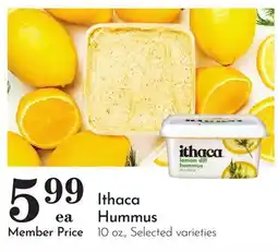 Pavilions Ithaca Hummus offer