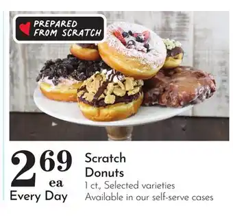 Pavilions Scratch Donuts offer