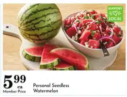 Pavilions Personal Seedless Watermelon offer