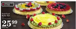 Pavilions Fresh Fruit Butter Tart offer