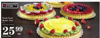 Pavilions Fresh Fruit Butter Tart offer