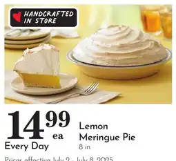 Pavilions Lemon Meringue Pie offer