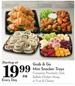 Pavilions Grab & Go Mini Snacker Trays offer