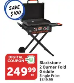 Pavilions Blackstone 2 Burner Fold Griddle offer