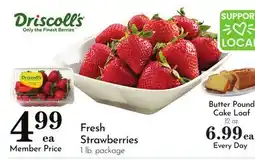 Pavilions Fresh Strawberries offer