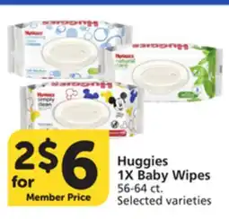 Pavilions Huggies 1X Baby Wipes offer