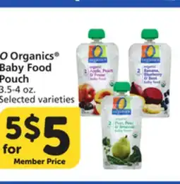 Pavilions O Organics Baby Food Pouch offer