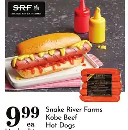 Pavilions Snake River Farms Kobe Beef Hot Dogs offer