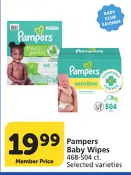 Pavilions Pampers Baby Wipes offer
