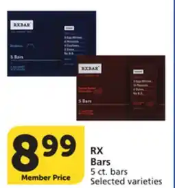 Pavilions RX Bars offer