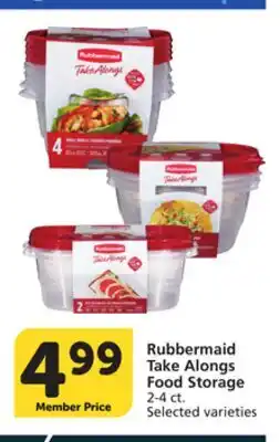 Pavilions Rubbermaid Take Alongs Food Storage offer