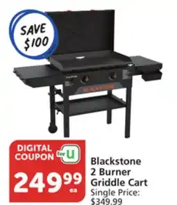 Pavilions Blackstone 2 Burner Griddle Cart offer