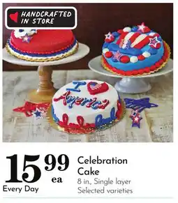 Pavilions Celebration Cake offer
