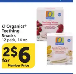 Pavilions O Organics Teething Snacks offer