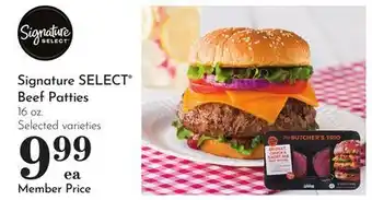 Pavilions Signature SELECT Beef Patties offer
