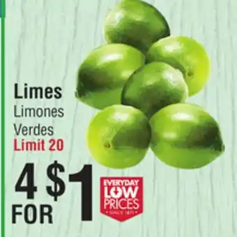 Smart & Final Limes offer