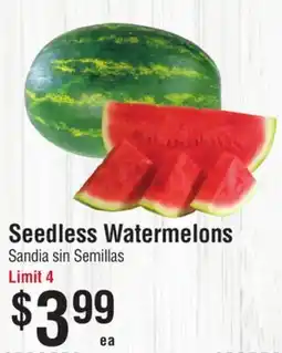 Smart & Final Seedless Watermelons offer
