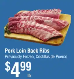 Smart & Final Pork Loin Back Ribs offer