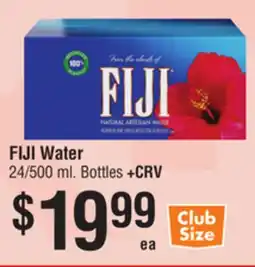 Smart & Final FIJI Water offer