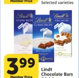 Pavilions Lindt Chocolate Bars offer
