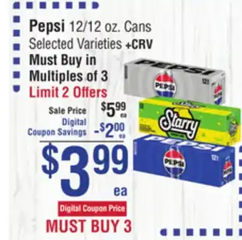 Smart & Final Pepsi offer