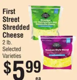 Smart & Final First Street Shredded Cheese offer
