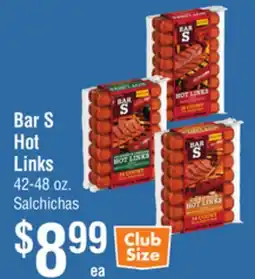 Smart & Final Bar S Hot Links offer
