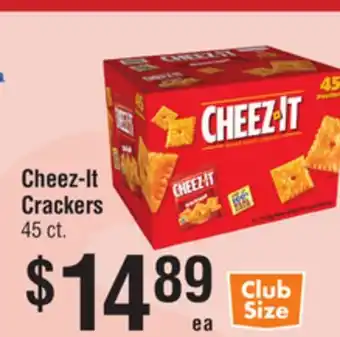 Smart & Final Cheez-It Crackers offer