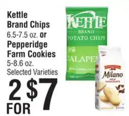 Smart & Final Kettle Brand Chips or Pepperidge Farm Cookies offer