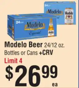 Smart & Final Modelo Beer offer