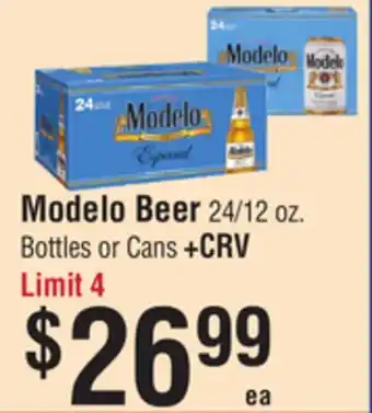 Smart & Final Modelo Beer offer