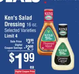 Smart & Final Ken's Salad Dressing offer