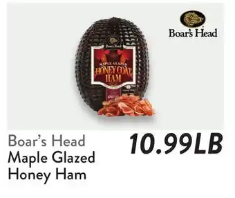 Fresh Thyme Boar's Head Maple Glazed Honey Ham offer