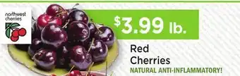Heinen's Red Cherries offer