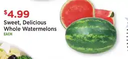 Heinen's Whole Watermelons offer