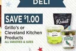 Heinen's Grillo's or Cleveland Kitchen Products offer