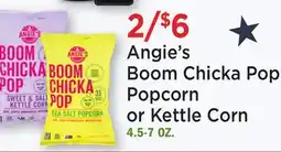 Heinen's Angie's Boom Chicka Pop Popcorn or Kettle Corn offer