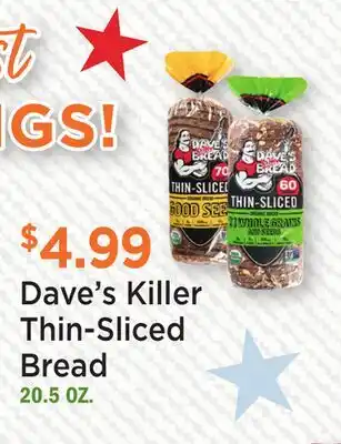 Heinen's Dave's Killer Thin-Sliced Bread offer