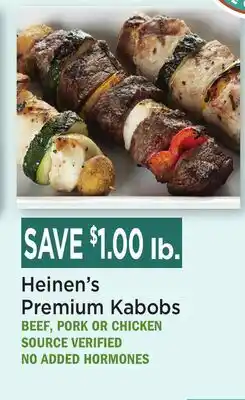 Heinen's Heinen's Premium Kabobs offer