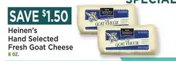 Heinen's Heinen's Hand Selected Fresh Goat Cheese offer