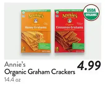 Fresh Thyme Annie's Organic Graham Crackers offer