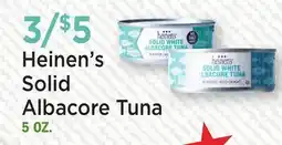 Heinen's Heinen's Solid Albacore Tuna offer