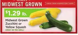 Heinen's Midwest Grown Zucchini or Yellow Squash offer